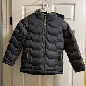 L.L. Bean kids winter puffer jacket